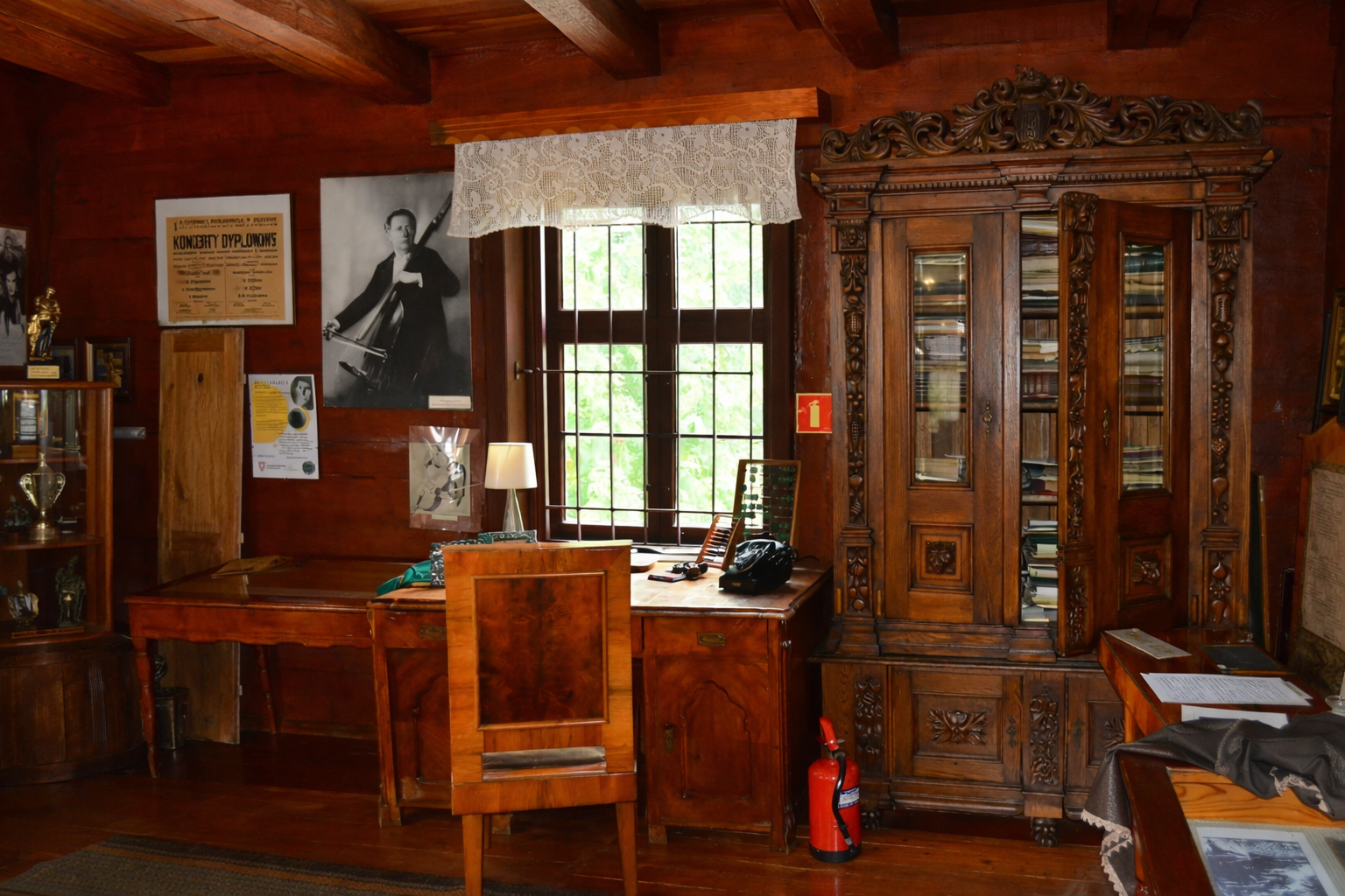 Wnętrze muzeum – zabytkowe wyposażenie